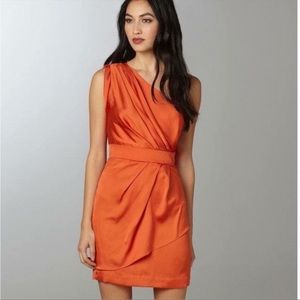 Orange BCBG Maxazria dress